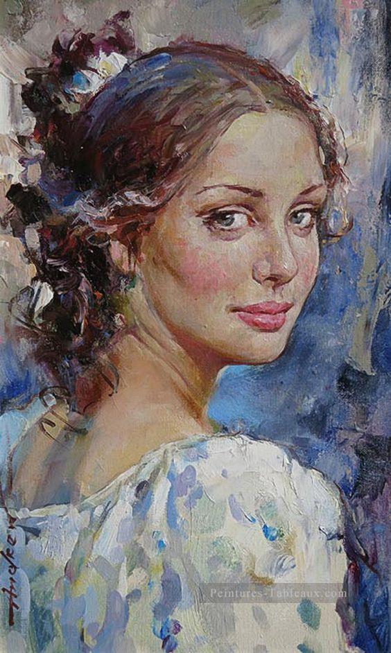 Une jolie femme 39 Impressionist Peintures à l'huile